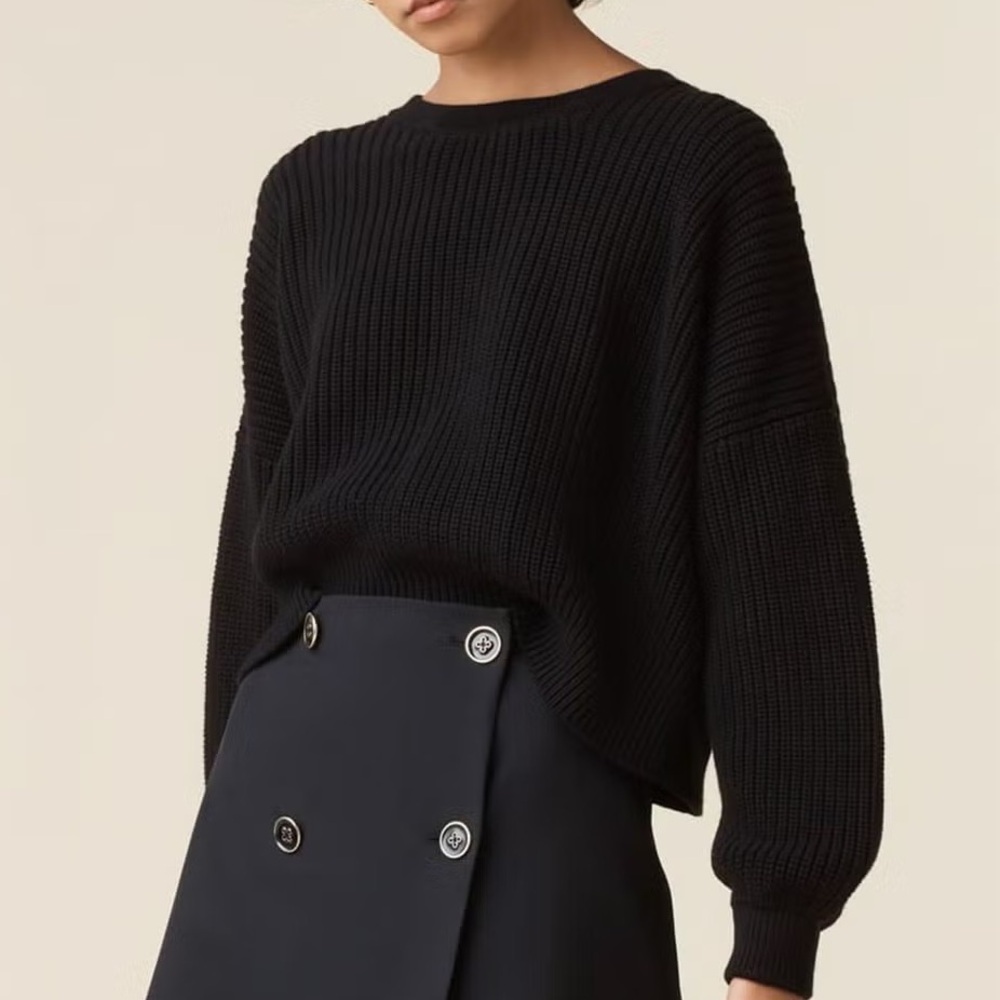 VETTA Capsule Chunky Convertible Sweater